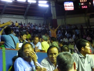 No-one gets over-excited at a Muay Thai match