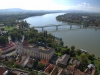 From Esztergom Basilica - Hungary on the left, Slovakia the right
