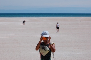 On our way south we stopped to visit Shell Beach - rather emblematic of this part of Australia, it is vast and endless without much to see