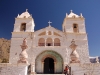 In areas like Colca they built churches with external balconies, so the priests could preach to the unwashed masses without