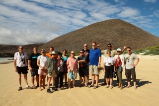 The whole crew: Joe, Andreas, Anna, Kevin, Cathy, Moo, Rosalinde, Robyn, Alf, Chris, DJ, Wilo, Mary, Maureen and me (thanks for the photo, Andreas)
