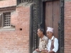 Men in a doorway