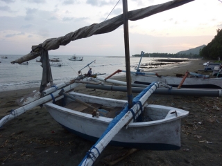 Just wander a few yards past the restaurant and you find the boats that catch the seafood specials