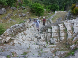 The 3,000+ steps of Ulleri, jolly good fun