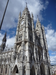 The Basilica, which couldn't be more gothic even if it had a mysterious lady in white wandering around the tower
