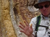 I can report that the ochre certainly daubs very effectively