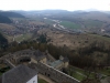 Great views over the river valley below