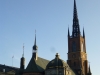 The impressive Riddarskyrka beside the old town