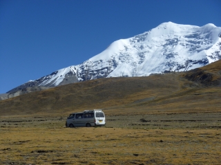 Hard to believe this clunky minivan that wouldn't start in the morning actually got us to Lhasa