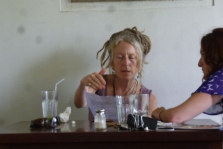 Ubud seems to attract a core of dedicated hippies and yoga fanatics who suit the atmosphere much better than a busload of Japanese day-trippers