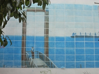 Some of the graffiti is even kinda classy - 'street art' would be a better name as I'm sure it's actually commissioned