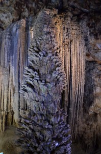 Alien formations in Paradise Cave