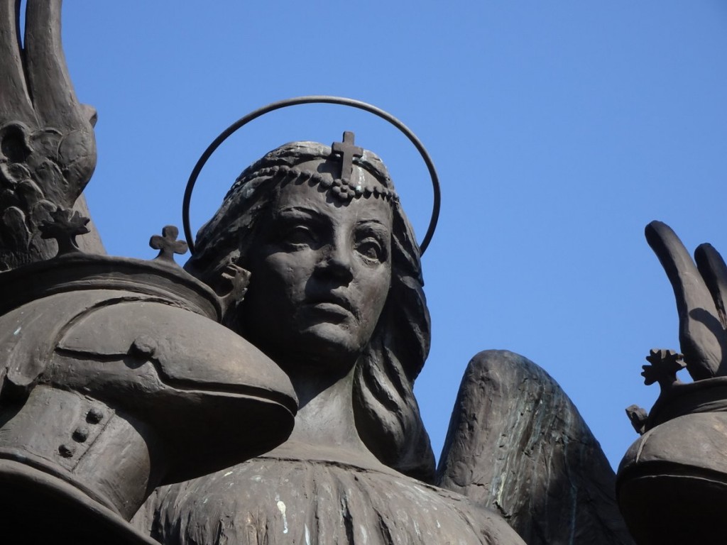 Black angel in Kosice