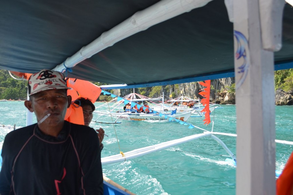 Bangkas from the underground river