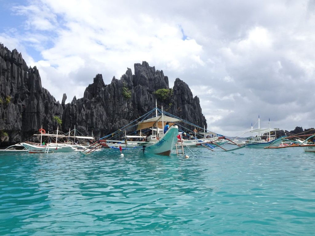 Bangkas at the secret lagoon