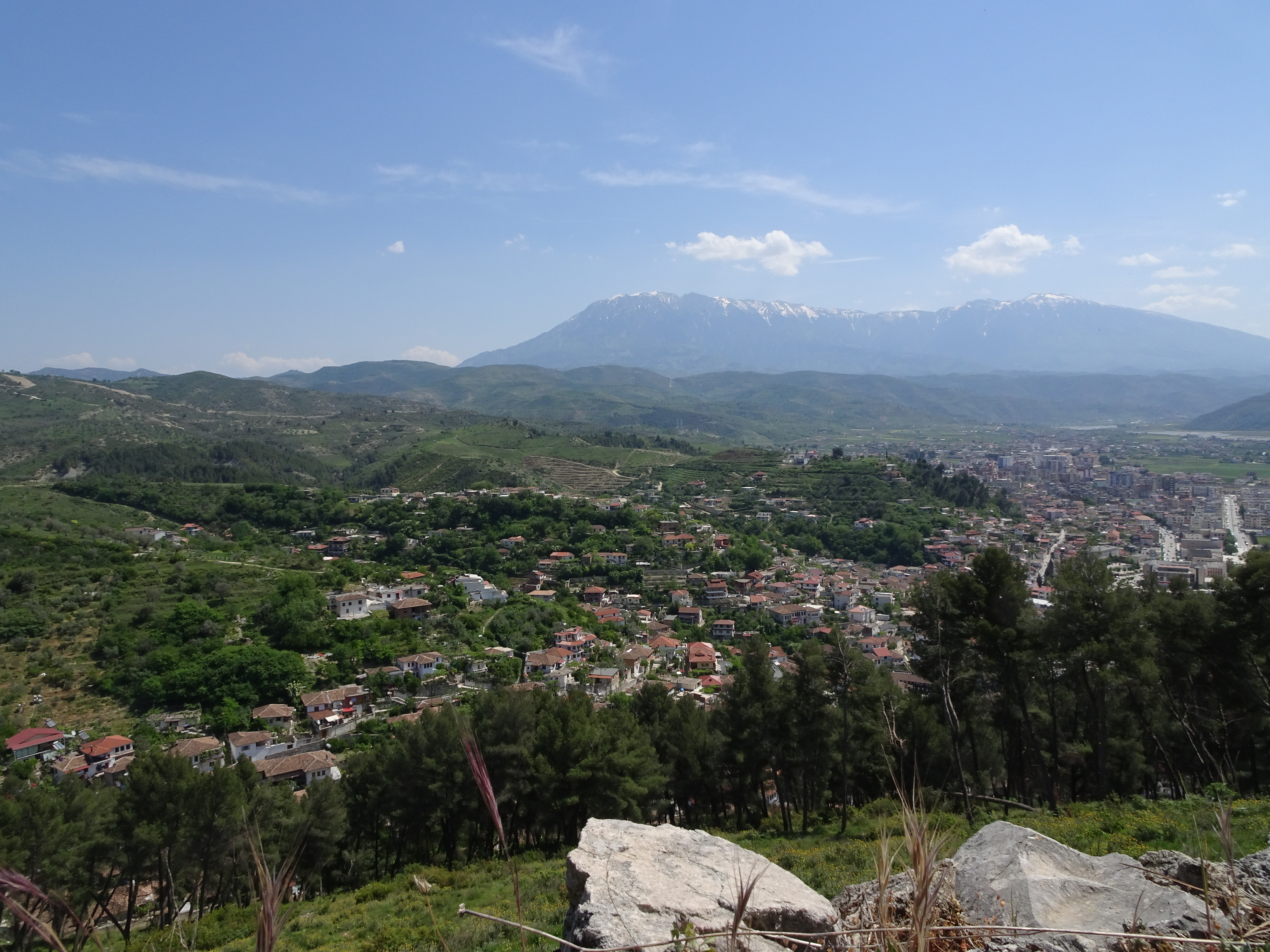 Berat, en route south
