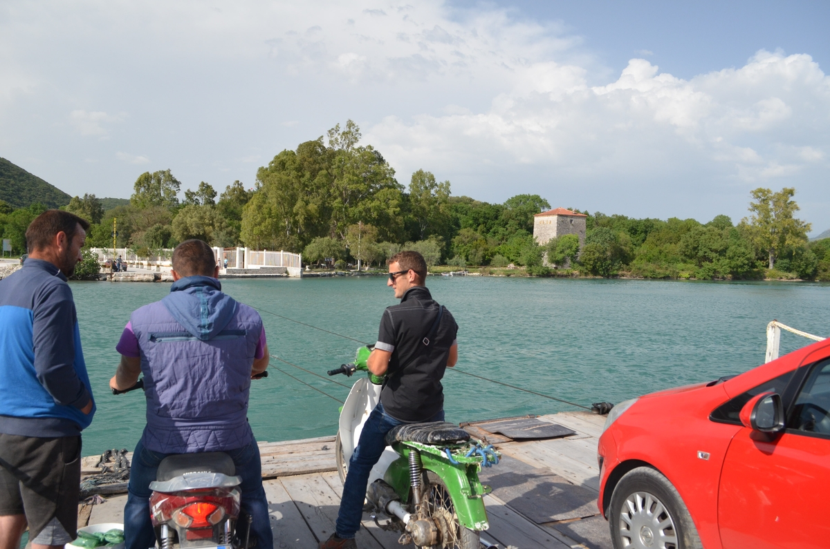 The Butrint ferry