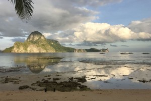 Dawn view from Caalan Beach Resort