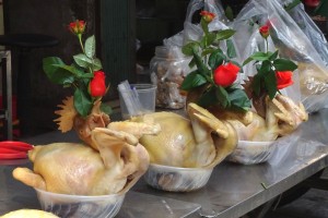 Romantic chicken dinner?
