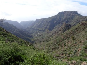 The Erque gorge