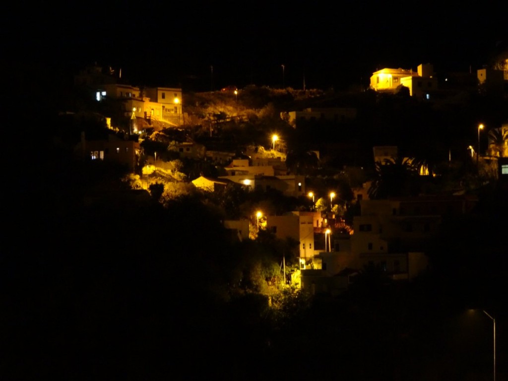 Hermigua at night