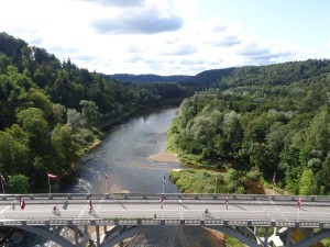 Cablecar across the Gauja