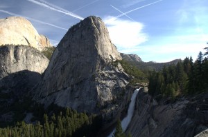 The granite of Yosemite