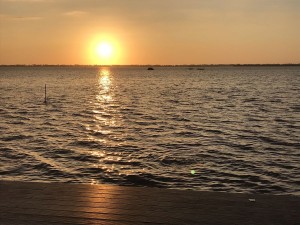 Sunset on Sri Lanka