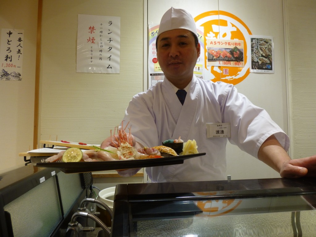 Sushi for lunch too