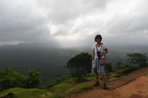 On top of the lion rock
