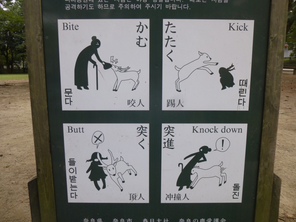 Beware of horrible deer!
