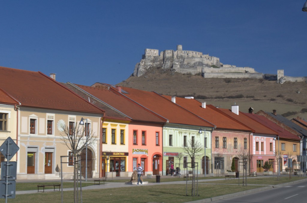 Spis looms over the villages