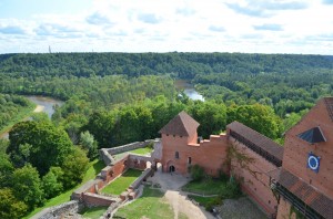 Turaida tower view